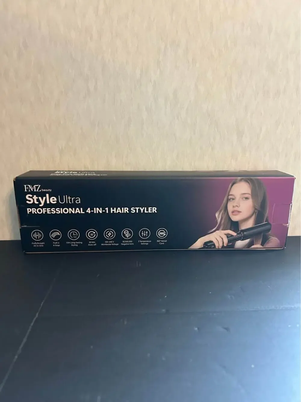 FMZ Beauty Style Ultra Professional 4-in-1 Hair Styler Curling Iron